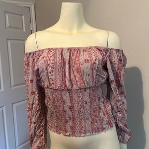 Off shoulder top